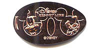 Tokyo Disneyland Resort pressed penny