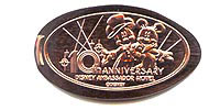 Tokyo Disneyland Resort pressed penny