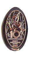 Tokyo Disneyland Resort pressed penny