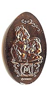 Tokyo Disneyland Resort pressed penny