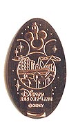 Tokyo Disneyland Resort pressed penny