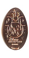 Tokyo Disneyland Resort pressed penny