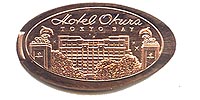 Tokyo Disneyland Resort pressed penny