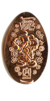 Mickey and Duffy pressed penny