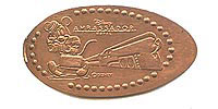 Tokyo Disneyland Pressed Penny Picture