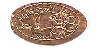 PLANE CRAZY 1928, Mickey Mouse Tokyo DisneySea Pressed Penny Picture