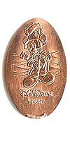 Tokyo Disneyland Pressed Penny Picture