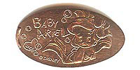 Click to zoom this Tokyo Disneyland Pressed Penny Picture