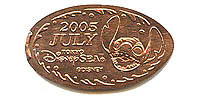 Click to zoom this Tokyo Disneyland Pressed Penny Picture
