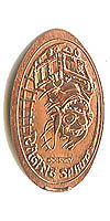 Click to zoom this Tokyo Disneyland Pressed Penny Picture