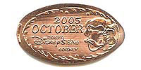 Click to zoom this Tokyo Disneyland Pressed Penny Picture