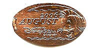 Click to zoom this Tokyo Disneyland Pressed Penny Picture