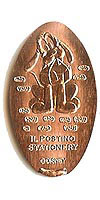 Click to zoom this Tokyo Disneyland Pressed Penny Picture