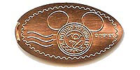 Click to zoom this Tokyo Disneyland Pressed Penny Picture