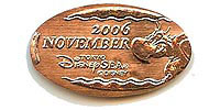 Click to zoom this Tokyo Disneyland Pressed Penny Picture