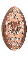 Tokyo Disneyland Pressed Penny Picture