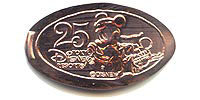 Click to zoom this Tokyo Disneyland picture of a Pressed Penny or medal