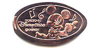Tokyo Disneyland Pressed Penny Picture