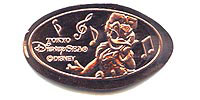 Tokyo Disneyland Pressed Penny Picture