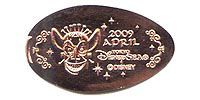 Tokyo Disneyland Pressed Penny Metal tds0910.jpg - 26409 Bytes