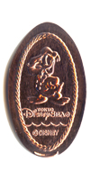 Tokyo DisneySea Donald pressed penny