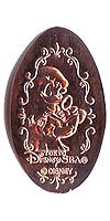Tokyo DisneySea Donald pressed penny