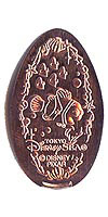 Tokyo DisneySea Donald pressed penny