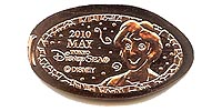 Tokyo DisneySea Donald pressed penny