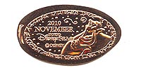 Tokyo DisneySea Donald pressed penny