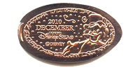 Tokyo DisneySea Donald pressed penny