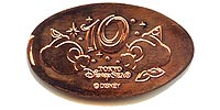 Tokyo DisneySea pressed penny of the month