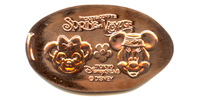 Shellie Mae and Minnie Mouse Tokyo DisneySea pressed penny.