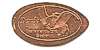 Tokyo Disneyland pressed penny picture.