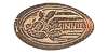 Tokyo Disneyland pressed penny picture.