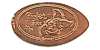 Tokyo Disneyland pressed penny picture.