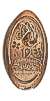 Tokyo Disneyland pressed penny picture.