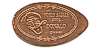 Tokyo Disneyland pressed penny picture.