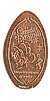 Tokyo Disneyland pressed penny picture.
