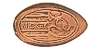 Tokyo Disneyland pressed penny picture.