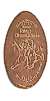 Tokyo Disneyland pressed penny picture.
