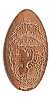 Tokyo Disneyland pressed penny picture.