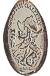 Tokyo Disneyland pressed penny picture.