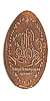 Tokyo Disneyland pressed penny picture.