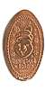 Tokyo Disneyland pressed penny picture.