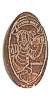 Tokyo Disneyland pressed penny picture.