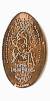 Tokyo Disneyland pressed penny picture.