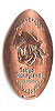 Tokyo Disneyland pressed penny picture.