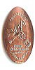 Tokyo Disneyland pressed penny picture.