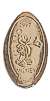 Tokyo Disneyland pressed penny picture.