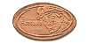 Tokyo Disneyland pressed penny picture.